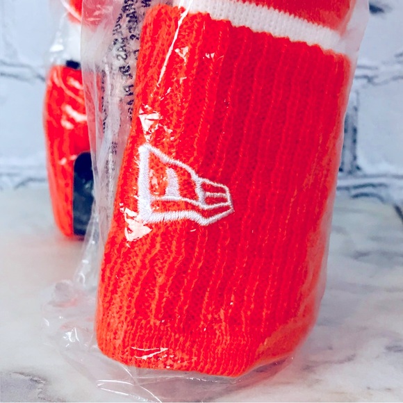 New Era NFL Denver Broncos Orange Beanie Men’s Hat One Size Fits Most - Picture 4 of 4